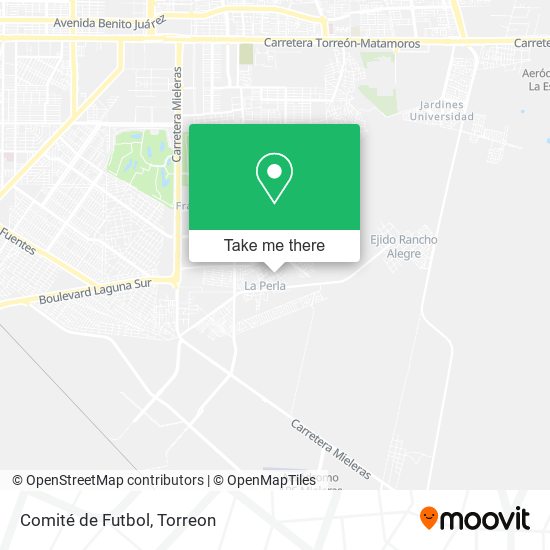 Comité de Futbol map