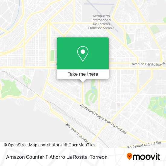 Amazon Counter-F Ahorro La Rosita map