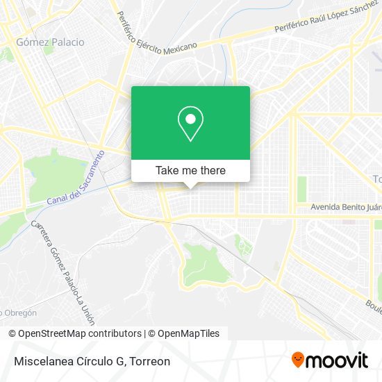 Miscelanea Círculo G map