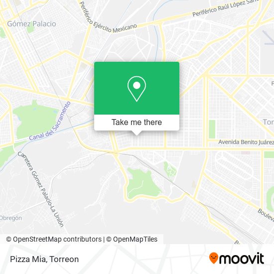 Pizza Mia map