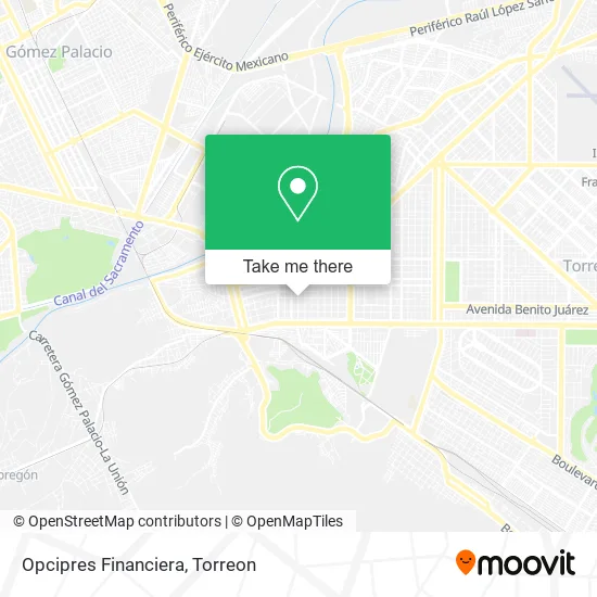 Opcipres Financiera map