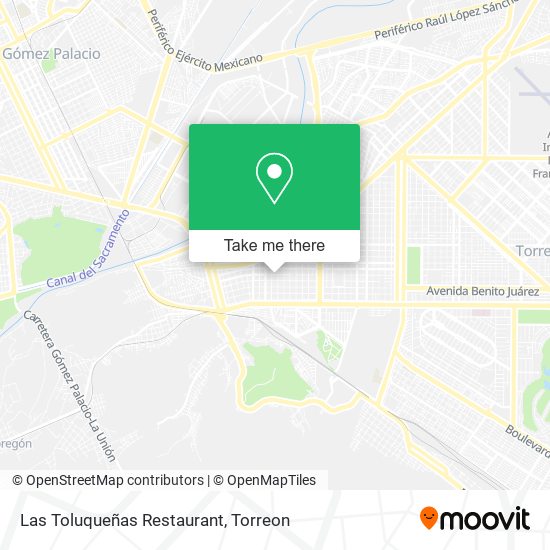Las Toluqueñas Restaurant map