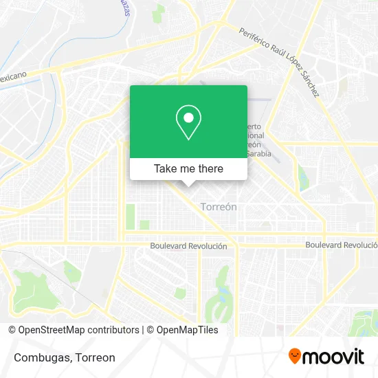 Combugas map