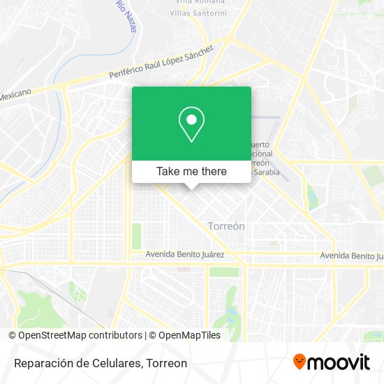 Reparación de Celulares map