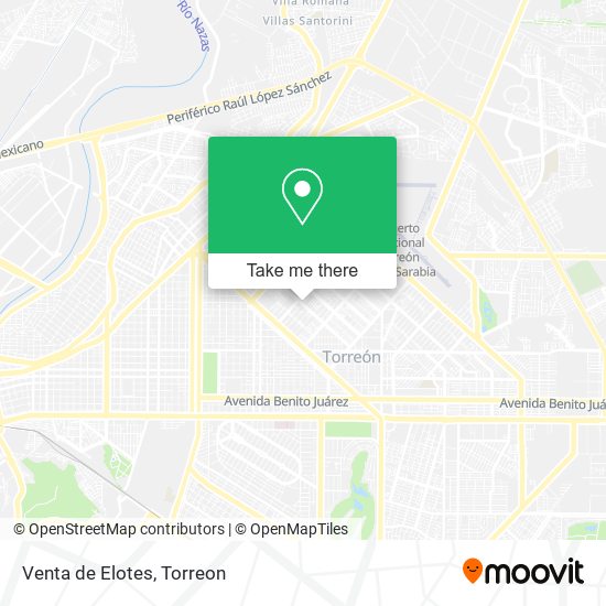 Mapa de Venta de Elotes