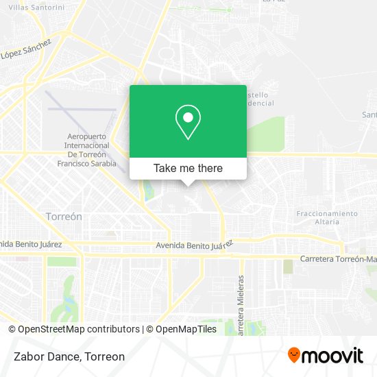 Zabor Dance map