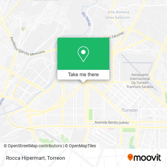 Rocca Hipermart map