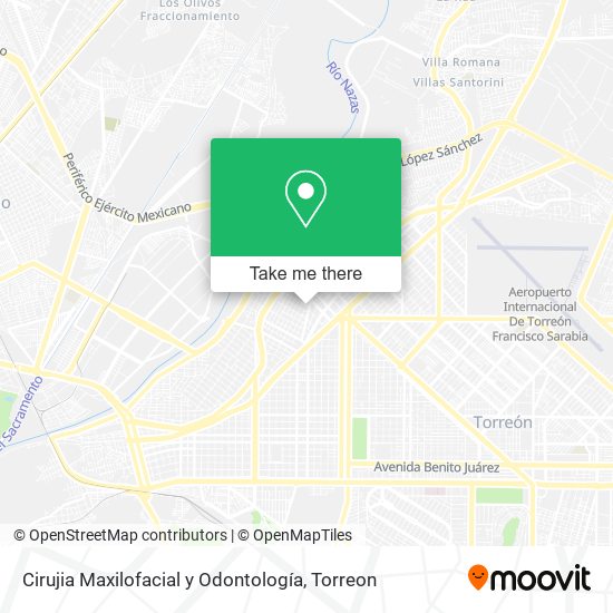 Cirujia Maxilofacial y Odontología map