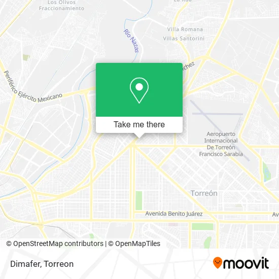 Dimafer map
