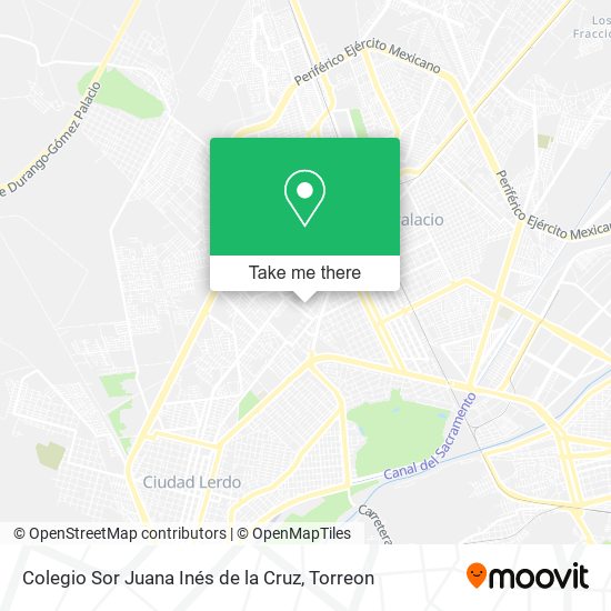 Colegio Sor Juana Inés de la Cruz map