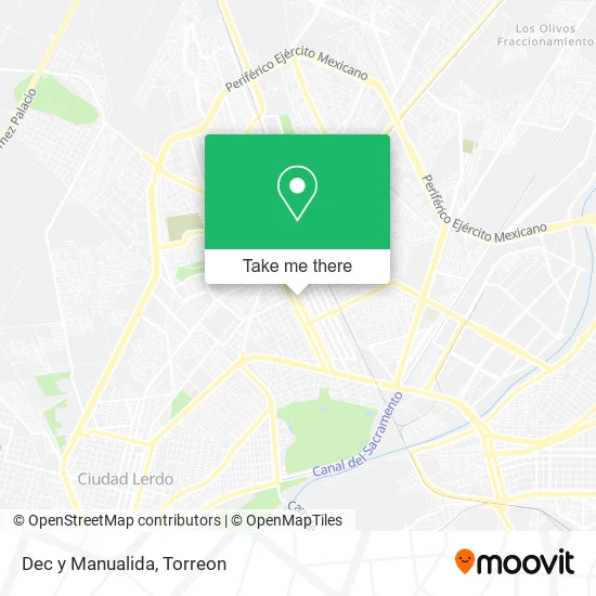 Mapa de Dec y Manualida