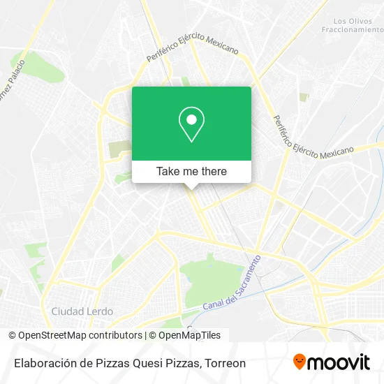 Mapa de Elaboración de Pizzas Quesi Pizzas