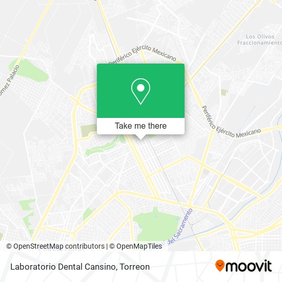 Laboratorio Dental Cansino map