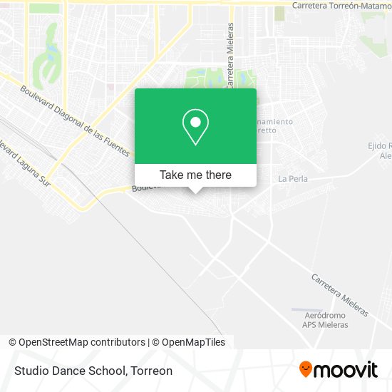 Mapa de Studio Dance School
