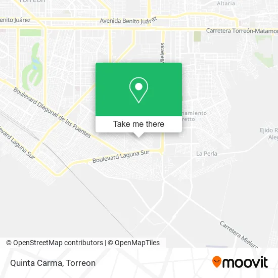 Quinta Carma map