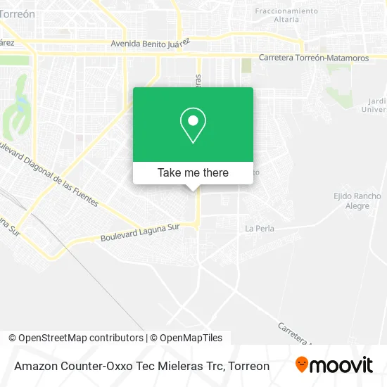 Amazon Counter-Oxxo Tec Mieleras Trc map