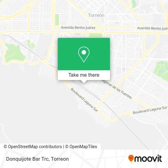 Donquijote Bar Trc map