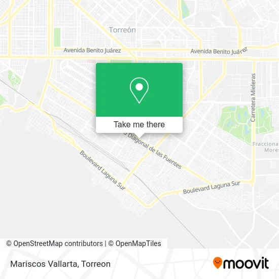 Mariscos Vallarta map