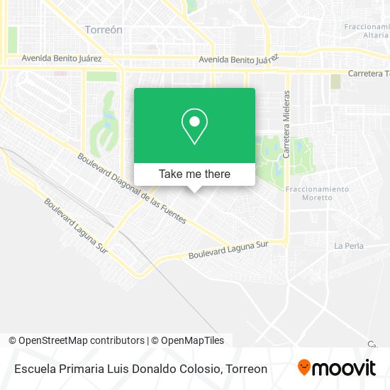 Escuela Primaria Luis Donaldo Colosio map