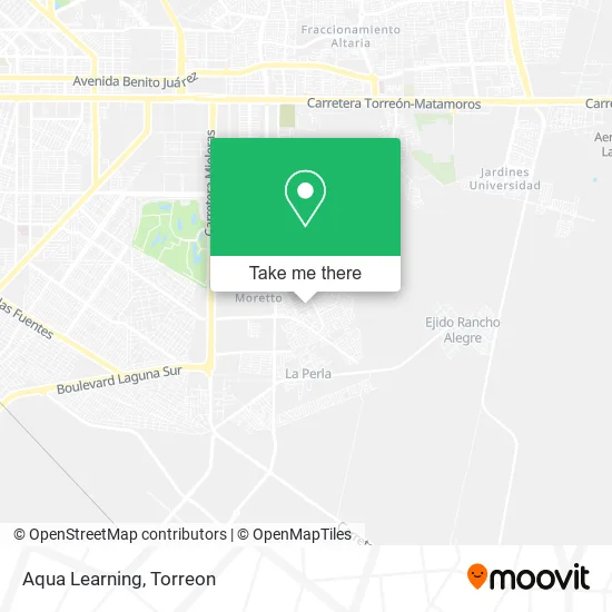 Aqua Learning map
