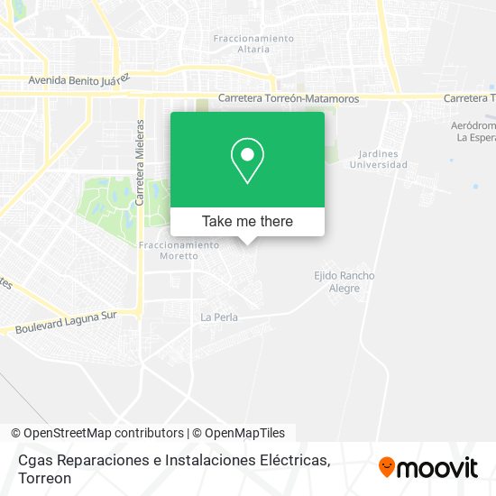 Cgas Reparaciones e Instalaciones Eléctricas map