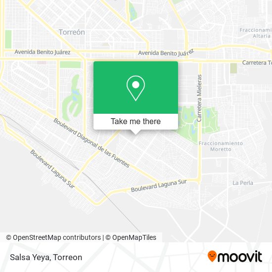 Mapa de Salsa Yeya