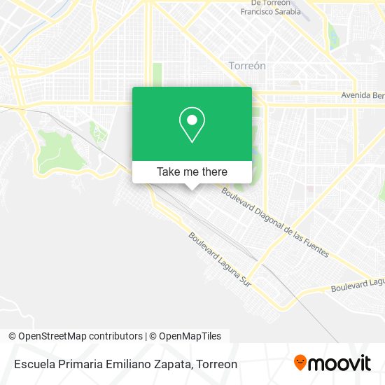 Escuela Primaria Emiliano Zapata map