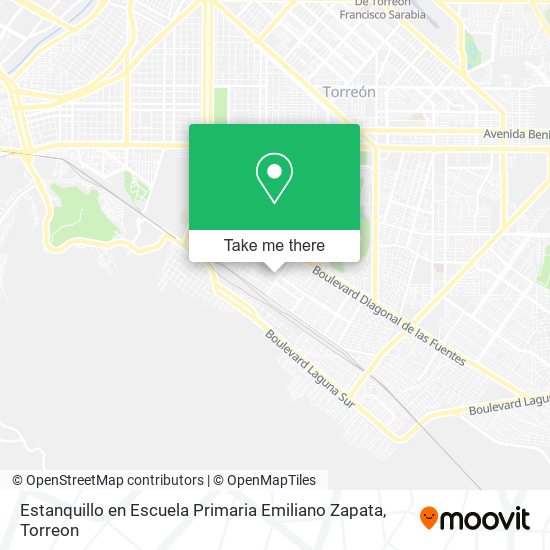 Estanquillo en Escuela Primaria Emiliano Zapata map