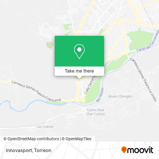 Innovasport map