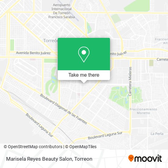 Marisela Reyes Beauty Salon map