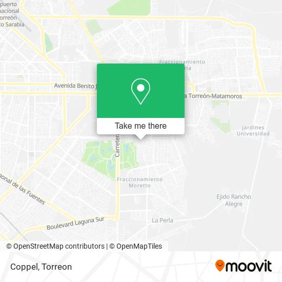 Coppel map
