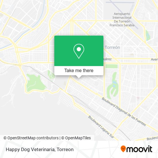 Mapa de Happy Dog Veterinaria