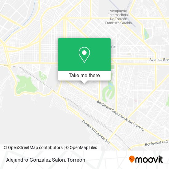 Alejandro González Salon map