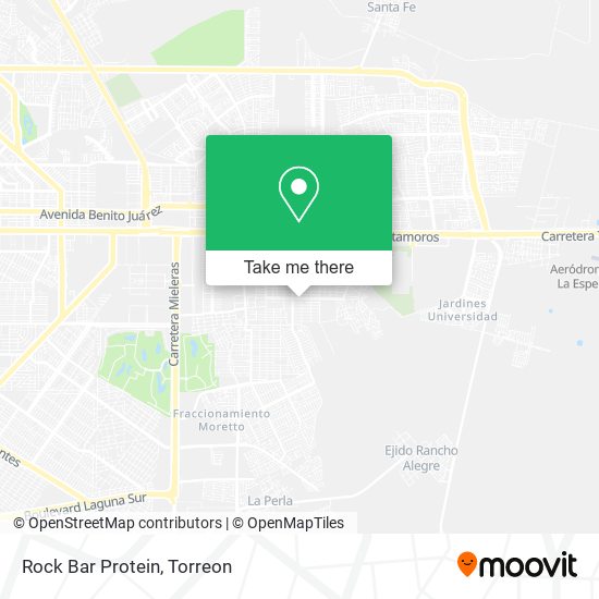 Rock Bar Protein map