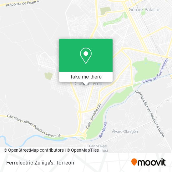 Ferrelectric Zúñiga's map