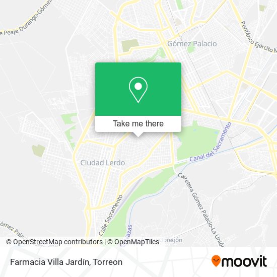 Farmacia Villa Jardín map