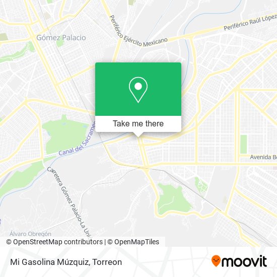 Mi Gasolina Múzquiz map