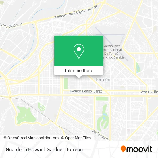 Guardería Howard Gardner map