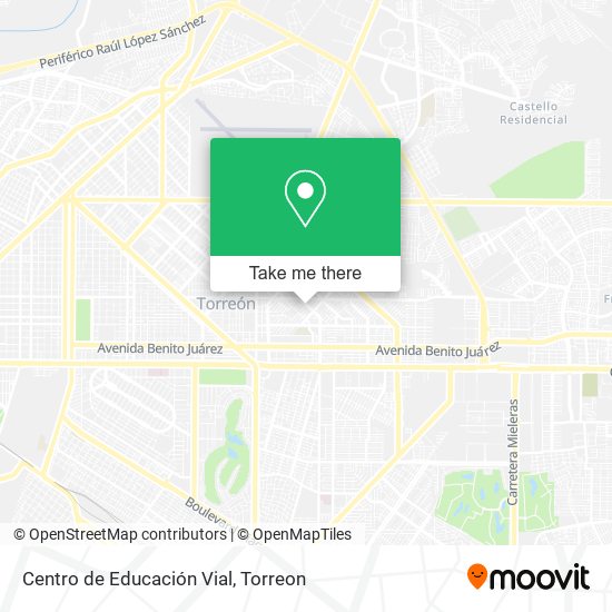 Centro de Educación Vial map