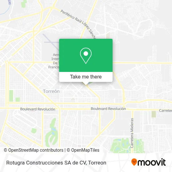 Rotugra Construcciones SA de CV map