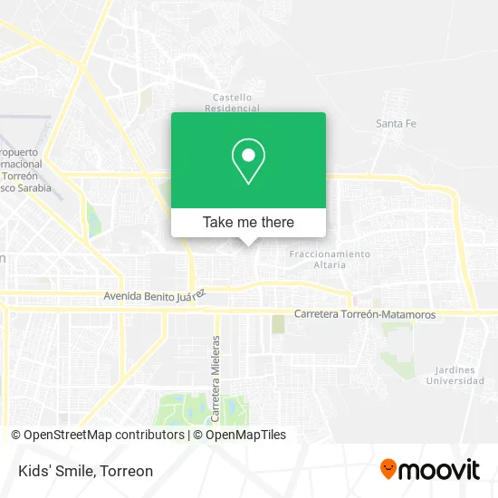 Mapa de Kids' Smile