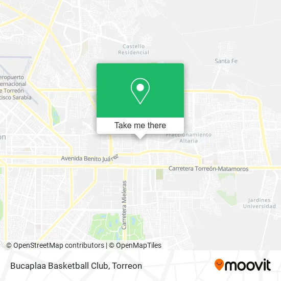 Bucaplaa Basketball Club map