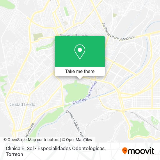 Clínica El Sol - Especialidades Odontológicas map