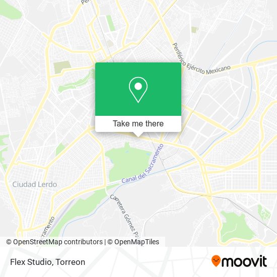 Flex Studio map