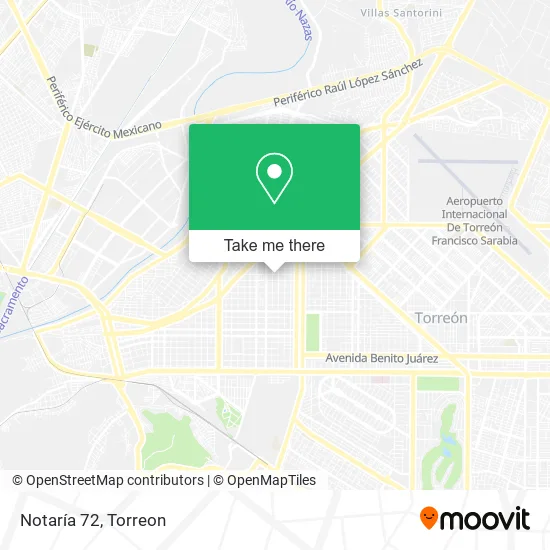 Notaría 72 map
