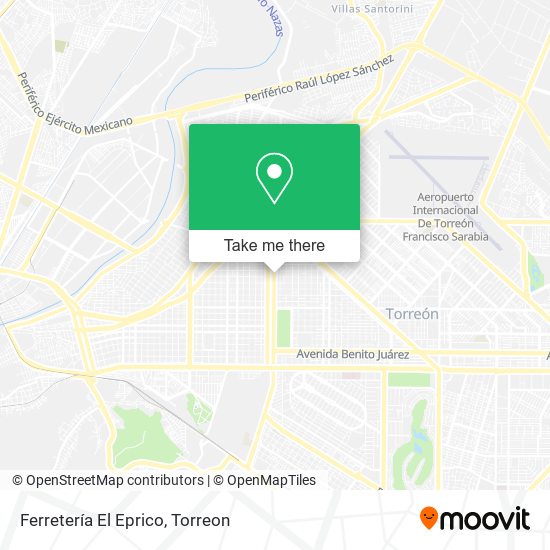 Ferretería El Eprico map