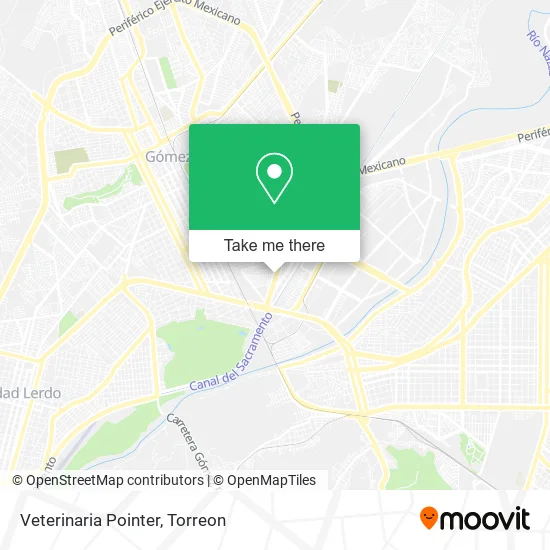 Veterinaria Pointer map