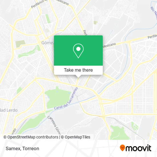 Samex map