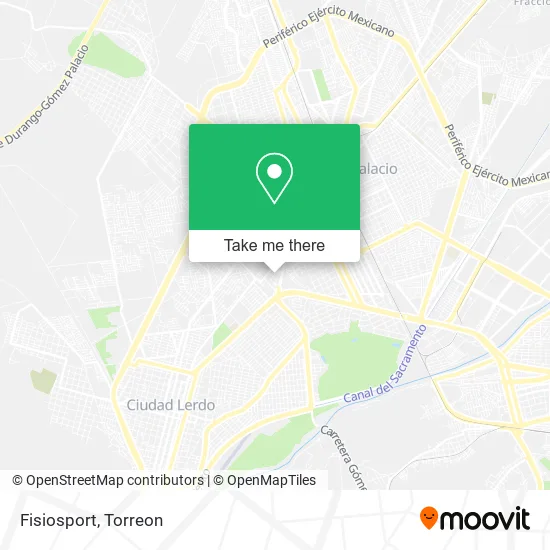Fisiosport map