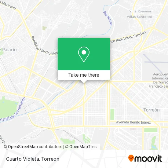 Cuarto Violeta map